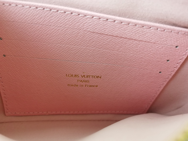 ルイヴィトンバッグ角部分ディテール